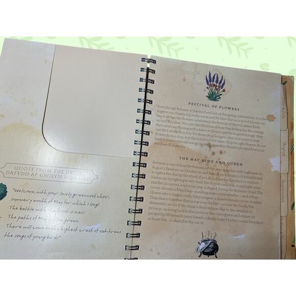 New The Green Wiccan Year: Celebrations, Rituals, Herbal Magic, Kitchen Book - Picture 7 of 12